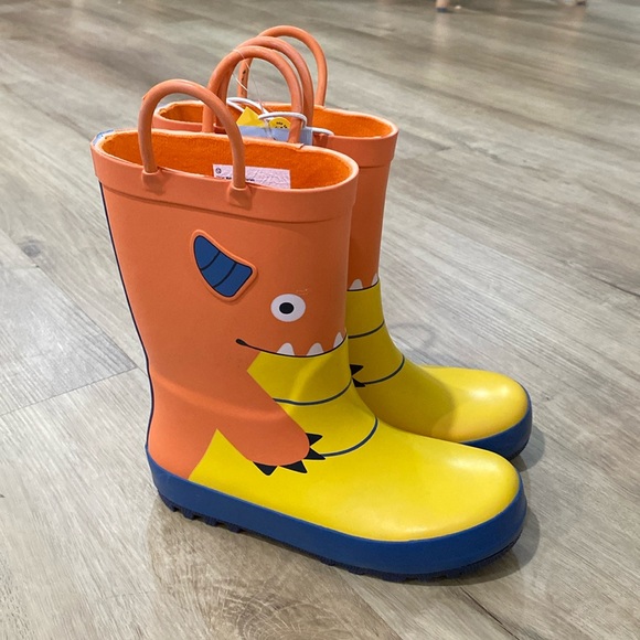 Cat & Jack Shoes New Boys Cat Jack Monster Rain Boots Poshmark